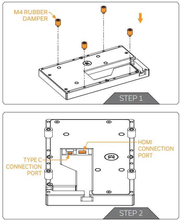 ekwb 3831109891490 EK-Quantum Lumen 7 Inch LCD Display - Fig 4