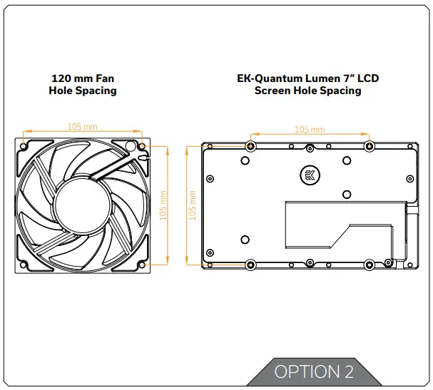 ekwb 3831109891490 EK-Quantum Lumen 7 Inch LCD Display - Fig 7