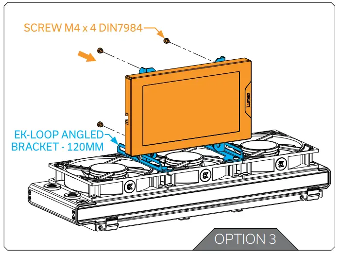 ekwb 3831109891490 EK-Quantum Lumen 7 Inch LCD Display - Fig 9