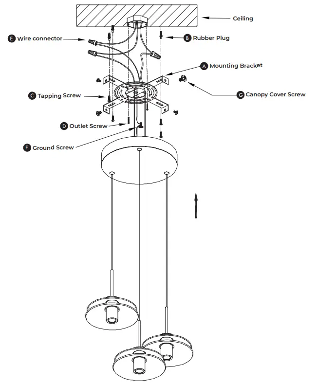 VONN-VAP2313-16-Inch-3-Light-Integrated-LED-Black-Pendant-Lighting-Fixture-FIG-4
