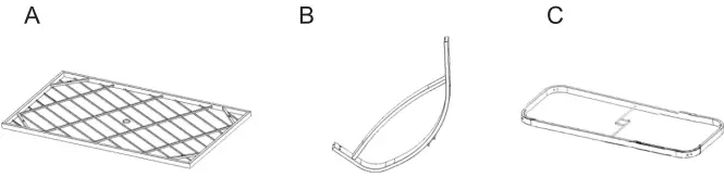BACKYARD Creations FRN-313620-T Rhae Rectangular Table-FIG2