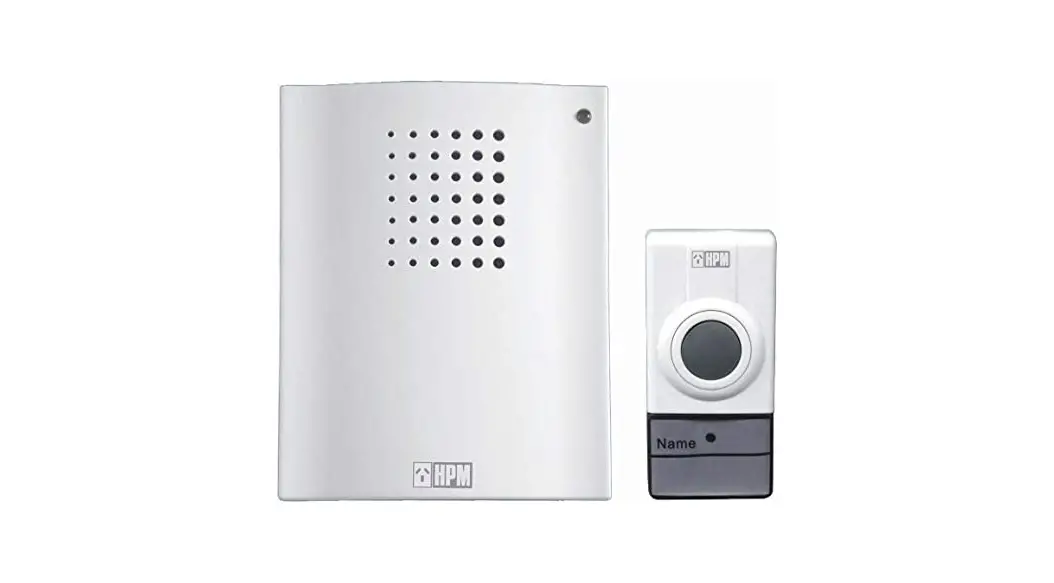 Hpm D642/01 Wireless Door Chime Instruction Manual