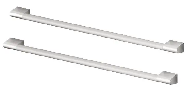 FISHER PAYKEL AHP3RD36W Professional Round Flush Handle Kit for Integrated Refrigerator Freezer 36 Inch