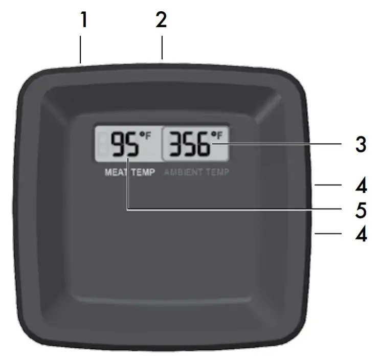 AcuRite 01185M Meat Thermometer with Wireless Display - Features