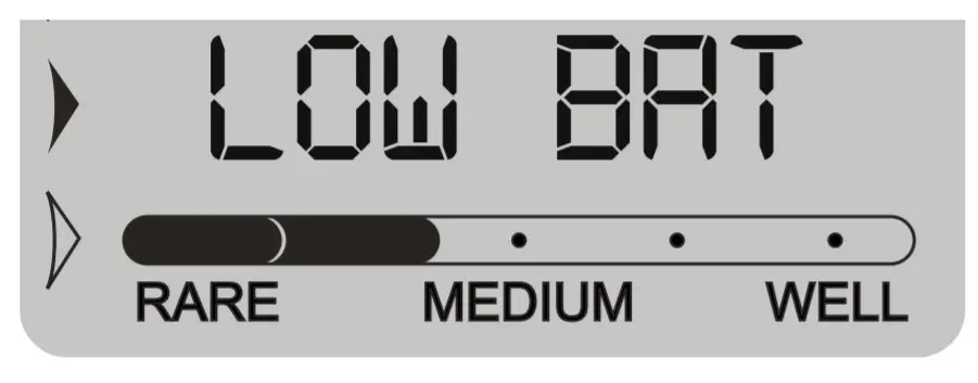 AcuRite 01185M Meat Thermometer with Wireless Display - Messages