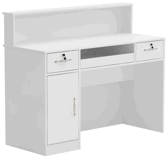 FUFU GAGA LJY KF250007 01 47 2 in White Modern Contemporary Reception Desk 00