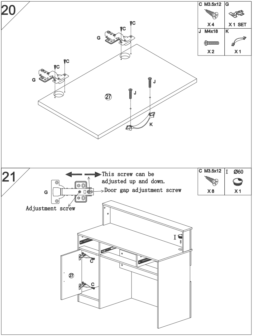 FUFU GAGA LJY KF250007 01 47 2 in White Modern Contemporary Reception Desk - FIGURE 17