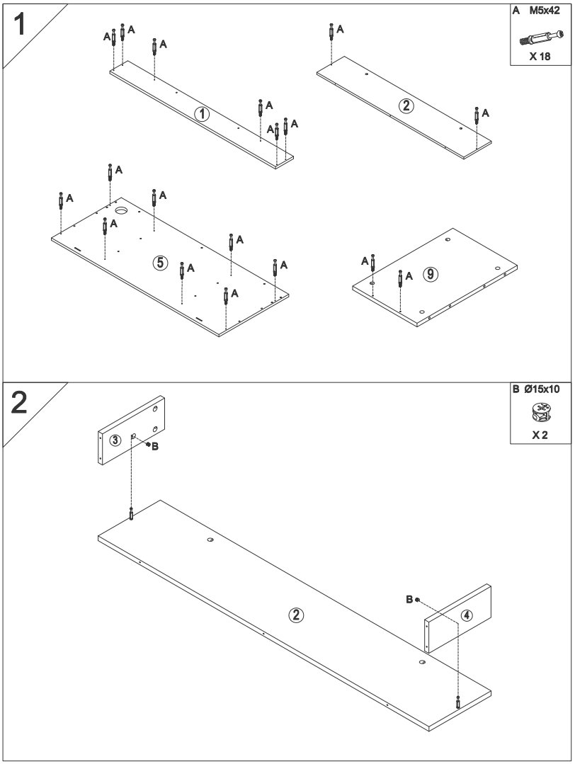 FUFU GAGA LJY KF250007 01 47 2 in White Modern Contemporary Reception Desk - FIGURE 7