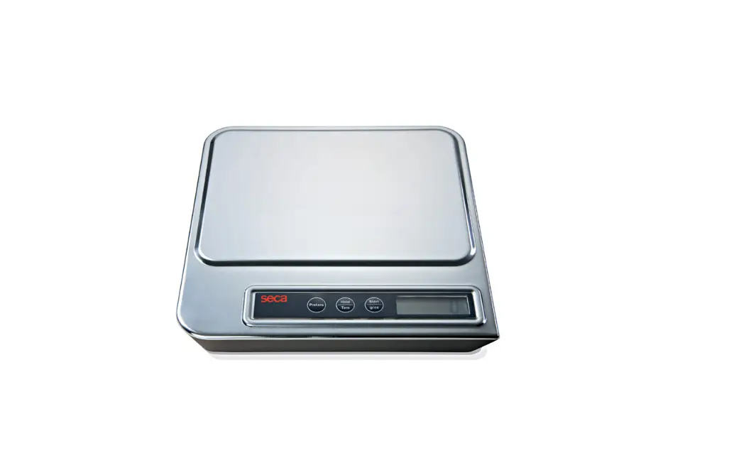 Seca 856 Digital Organ And Diaper Scale W/ Stainless Steel Cover User Manual