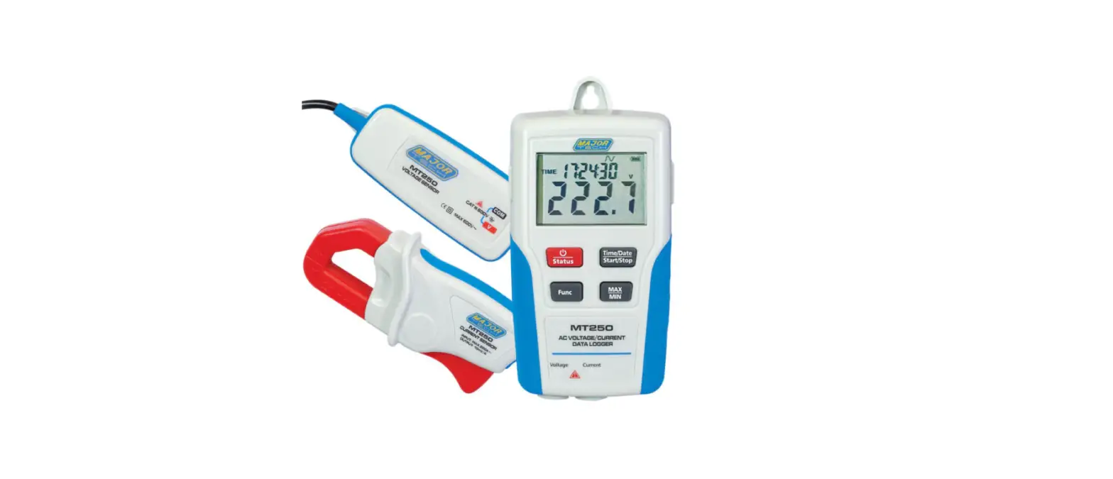 Major Tech Mt250 Ac Voltage-current Data Logger Instruction Manual Major Tech Mt250 Ac Voltage-current Data Logger Instruction Manual