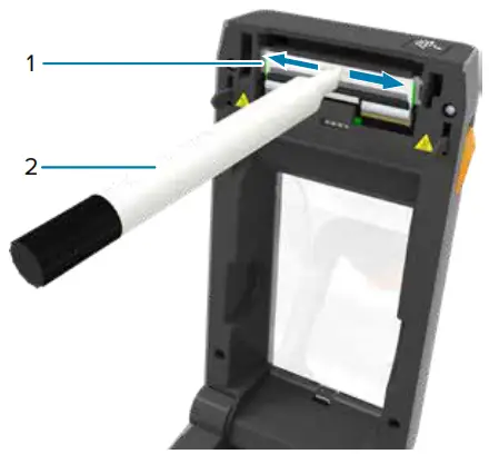 ZEBRA ZD411D Desktop Printer - Cleaning