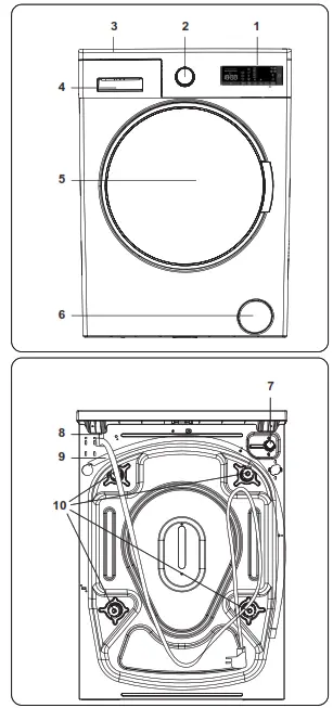 FINLUX FXA7 10150 Washing Machine - icon4
