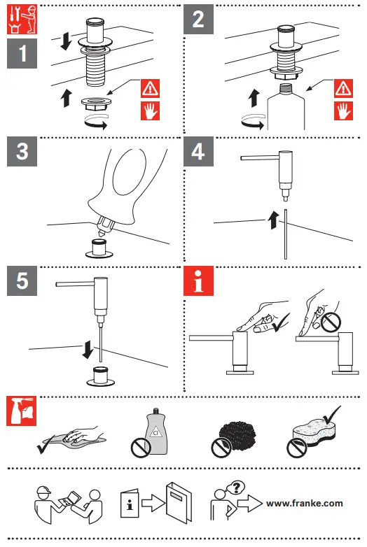 FRANKE ACTIVE Soap Dispenser 4