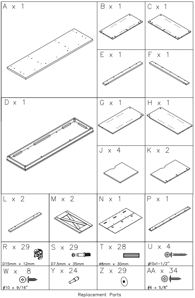 ASHLEY W27548 54 Inch Arlenbry TV Stand -
