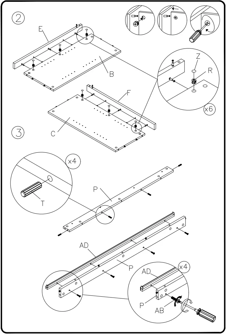 ASHLEY W27548 54 Inch Arlenbry TV Stand - fig 3