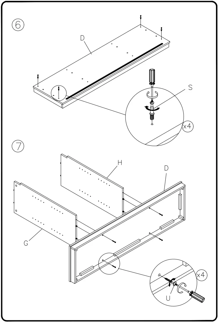 ASHLEY W27548 54 Inch Arlenbry TV Stand - fig 5