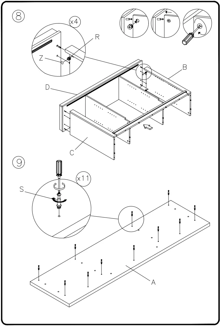 ASHLEY W27548 54 Inch Arlenbry TV Stand - fig 6