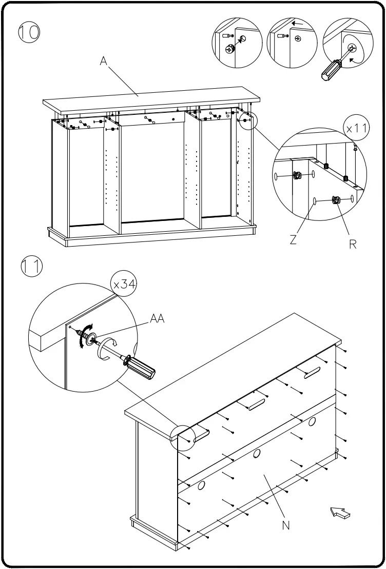 ASHLEY W27548 54 Inch Arlenbry TV Stand - fig 7