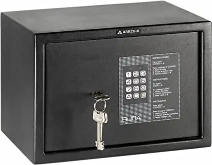 Arregui Suma Electronic Safe With Key User Manual