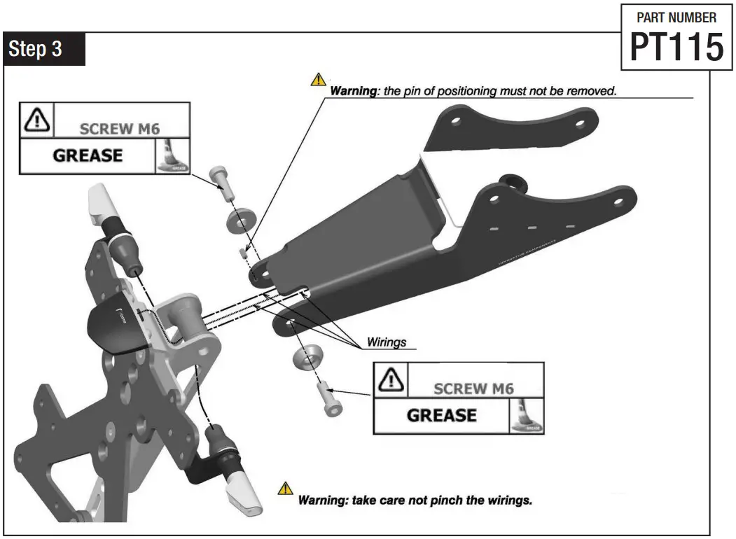 rizoma PT115 License Plate Support For Triumph Street - Figure 6
