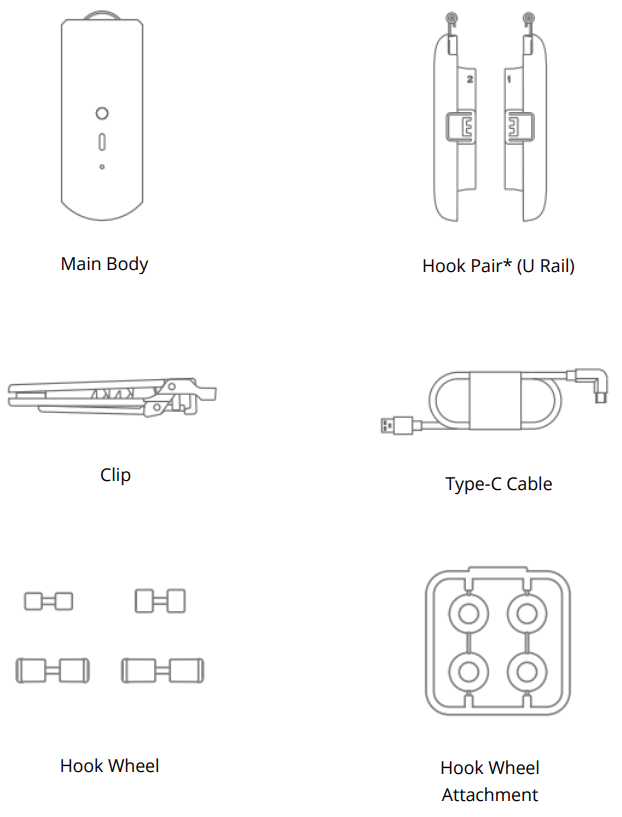 SwitchBot U Rail 2 Motorised Curtains - fig