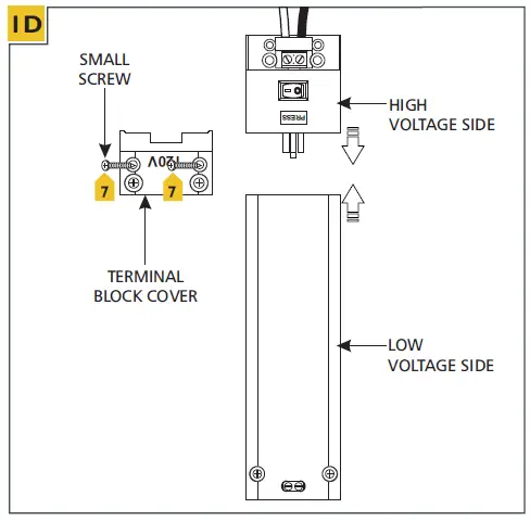 AMBIANCE 96624S 12V 150W Zero Load Transformer Electronic Transformer 4