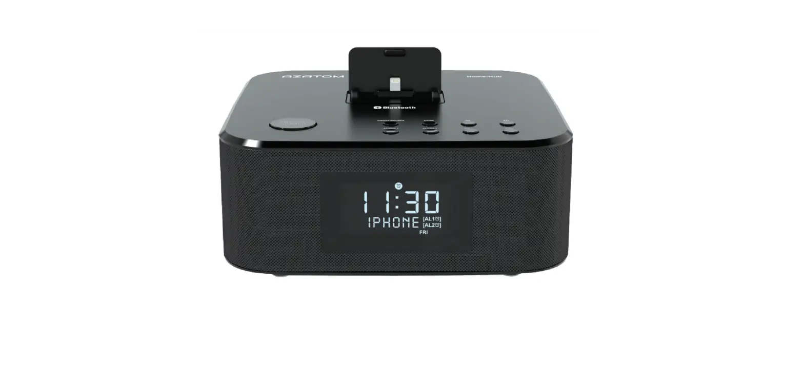 Azatom Homehub B1 Fm Radio With Bt Audio And Lightning Dock User Manual Azatom Homehub B1 Fm Radio With Bt Audio And Lightning Dock User Manual