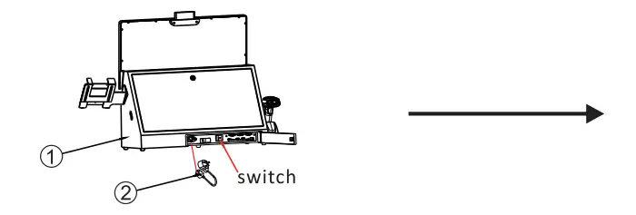 Shiwinka Tech SCO-M-EAS-238 Self Checkout Kiosk - Figure 3