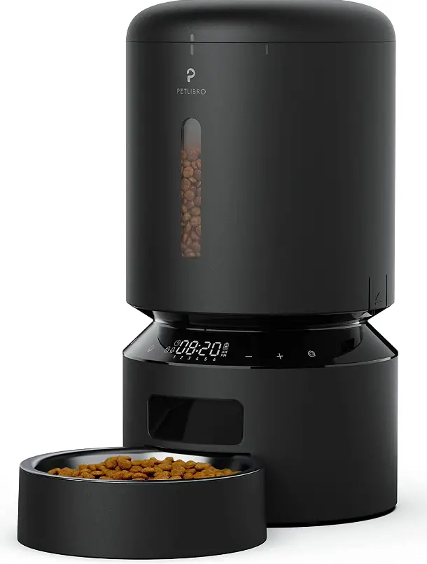 PLWF006 Automatic Cat Feeder Pet Dry Food Dispenser Tripl