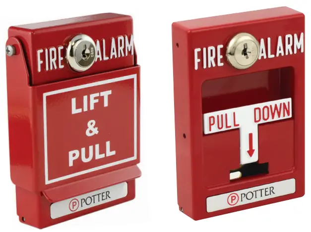 POTTER APS SA DA Dual Action Addressable Pull Station Single - Featured Image