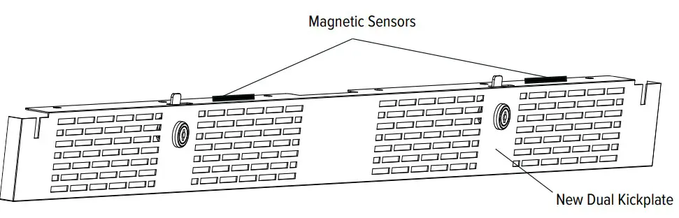 Install the new kickplate