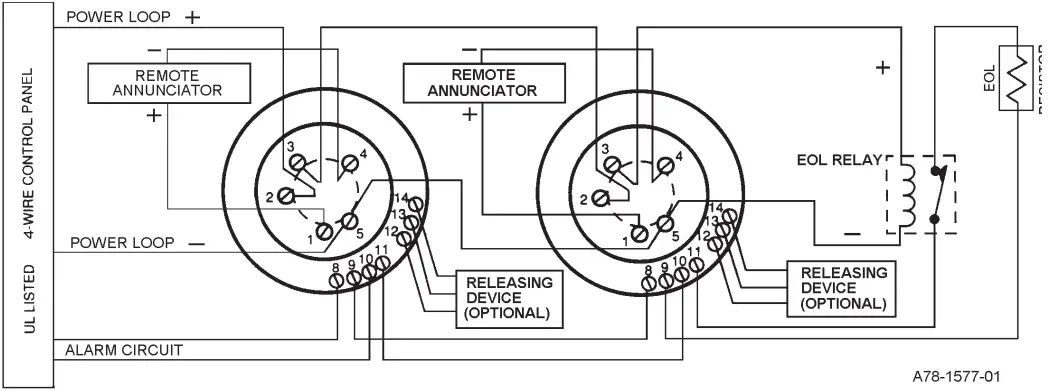 NOTIFIER B612LP Plug In Detector Base 2