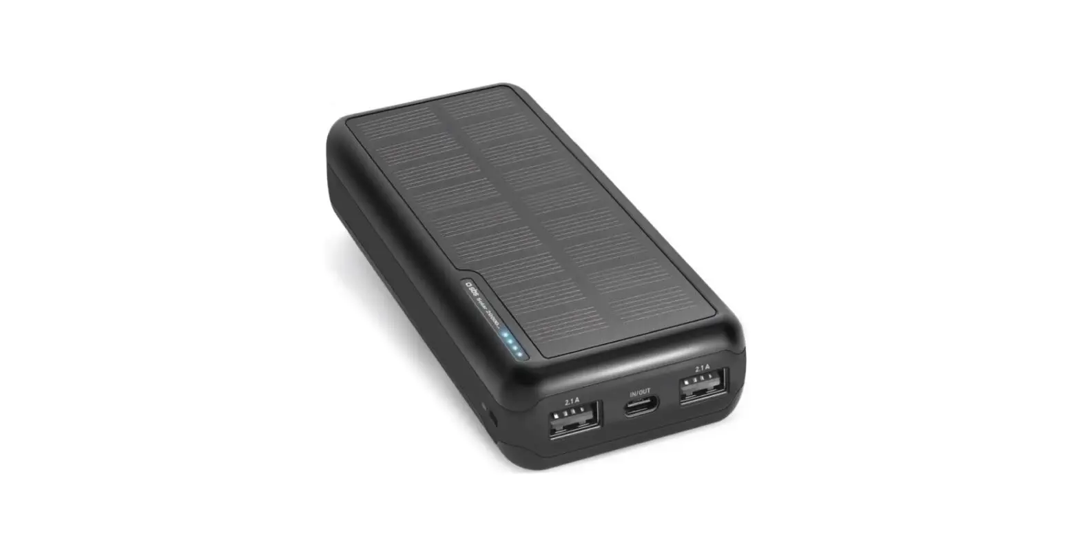 Sbs Ttbb20000sk Solar Panel Powerbank Instruction Manual