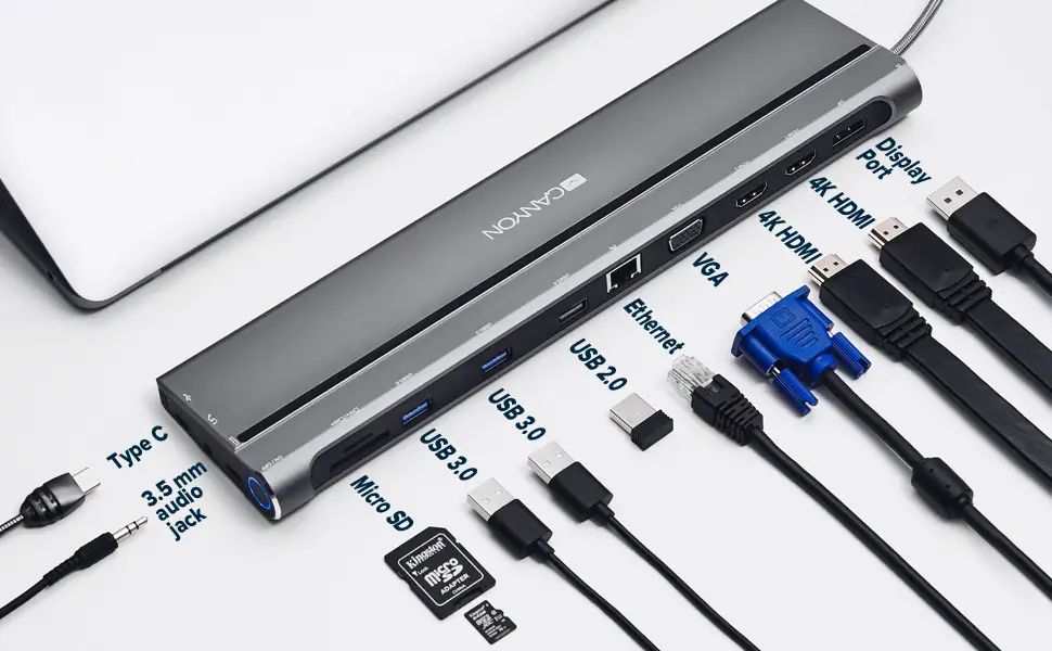 Canyon Ds-4 Usb 3.0 Usb Type C 5 Port Hub User Guide Canyon Ds-4 Usb 3.0 Usb Type C 5 Port Hub User Guide
