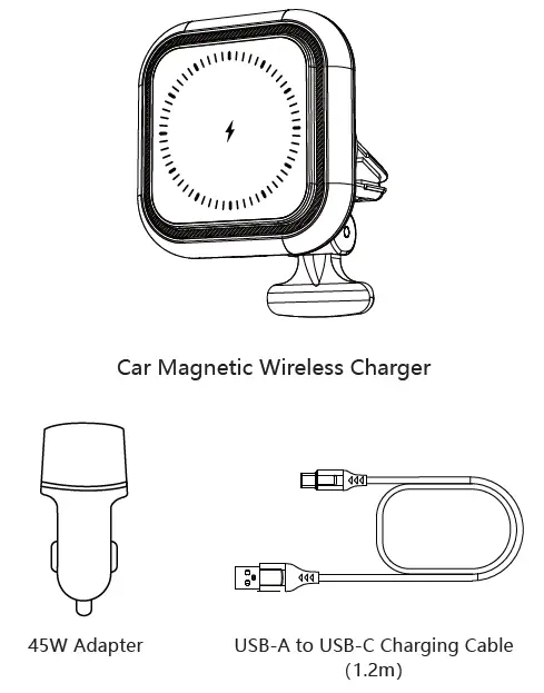 Chargers-W107-Car-Wireless-Charging-Bracket-FIG-1