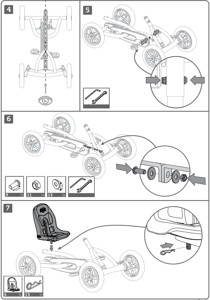 Jeep 2531801 Junior Pedal Go-kart - fig 4