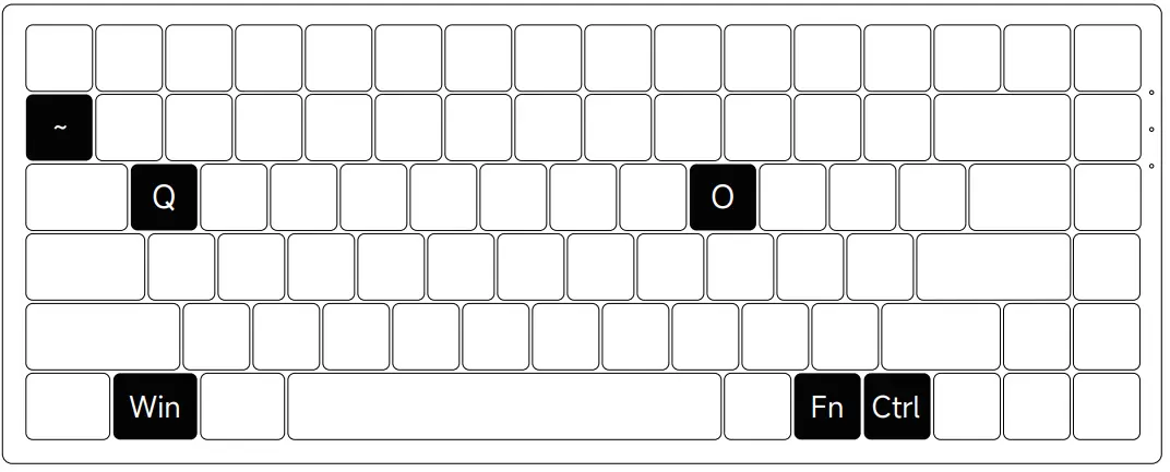 AKKO 3084S Shine Through Keyboard 1