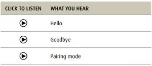 FIG 11 LIST OF VOICE GUIDANCE