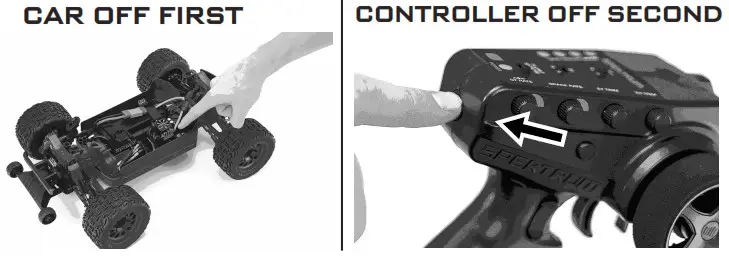 ARRMA ARA4305V3 BLX RC Vehicle - Power Off