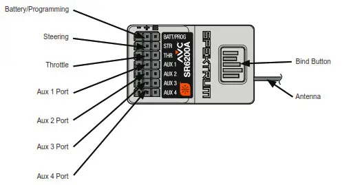 ARRMA ARA4305V3 BLX RC Vehicle - SRS6200A AVC TECHNOLOGY