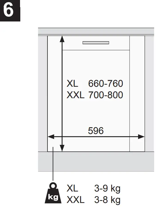 Hisense 254HV671C60UK Integrated Full Size Dishwasher - FIG12