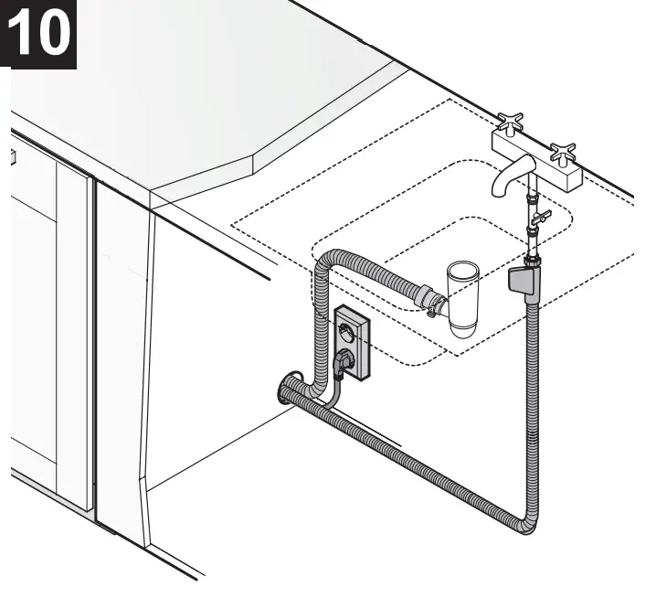 Hisense 254HV671C60UK Integrated Full Size Dishwasher - FIG17