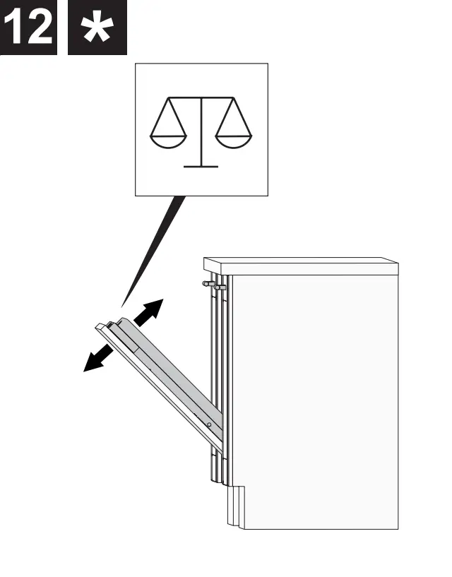 Hisense 254HV671C60UK Integrated Full Size Dishwasher - FIG19