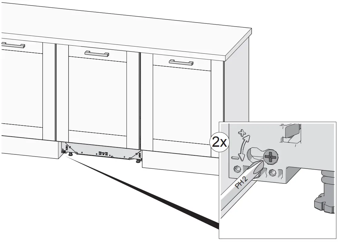 Hisense 254HV671C60UK Integrated Full Size Dishwasher - FIG20