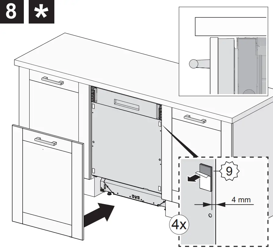 Hisense 254HV671C60UK Integrated Full Size Dishwasher - FIG22