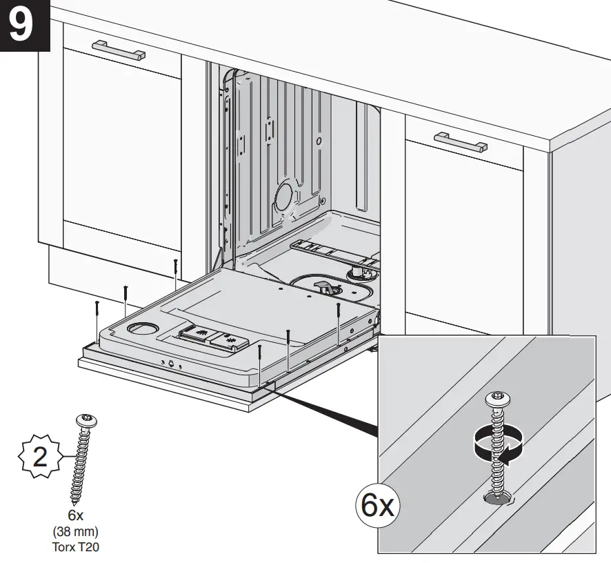 Hisense 254HV671C60UK Integrated Full Size Dishwasher - FIG23