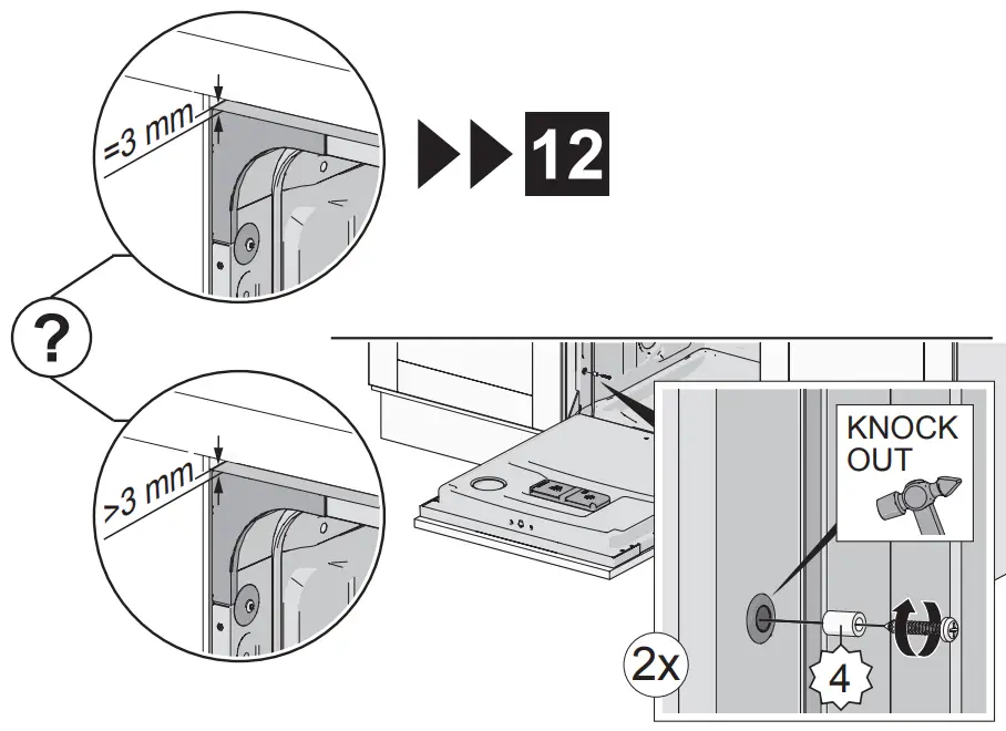 Hisense 254HV671C60UK Integrated Full Size Dishwasher - FIG26