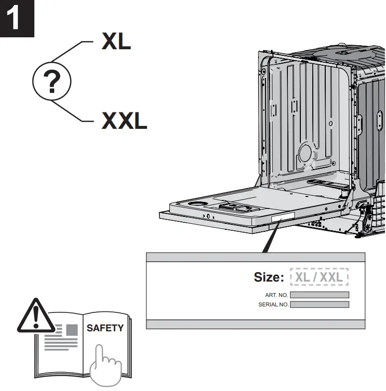 Hisense 254HV671C60UK Integrated Full Size Dishwasher - FIG5