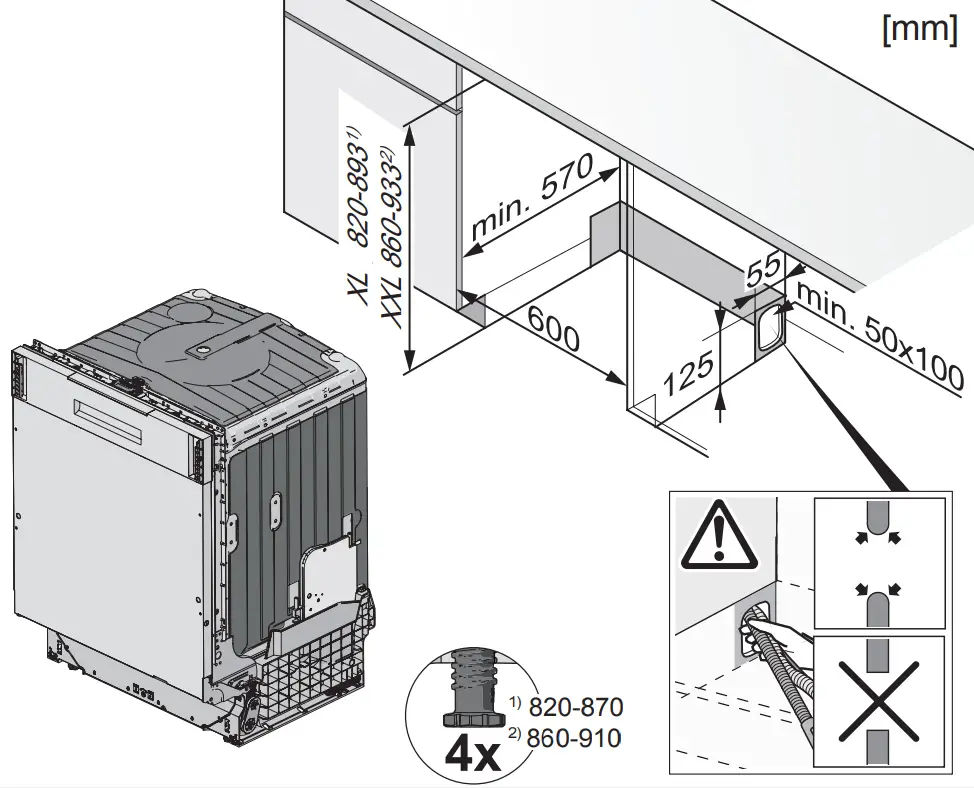 Hisense 254HV671C60UK Integrated Full Size Dishwasher - FIG6