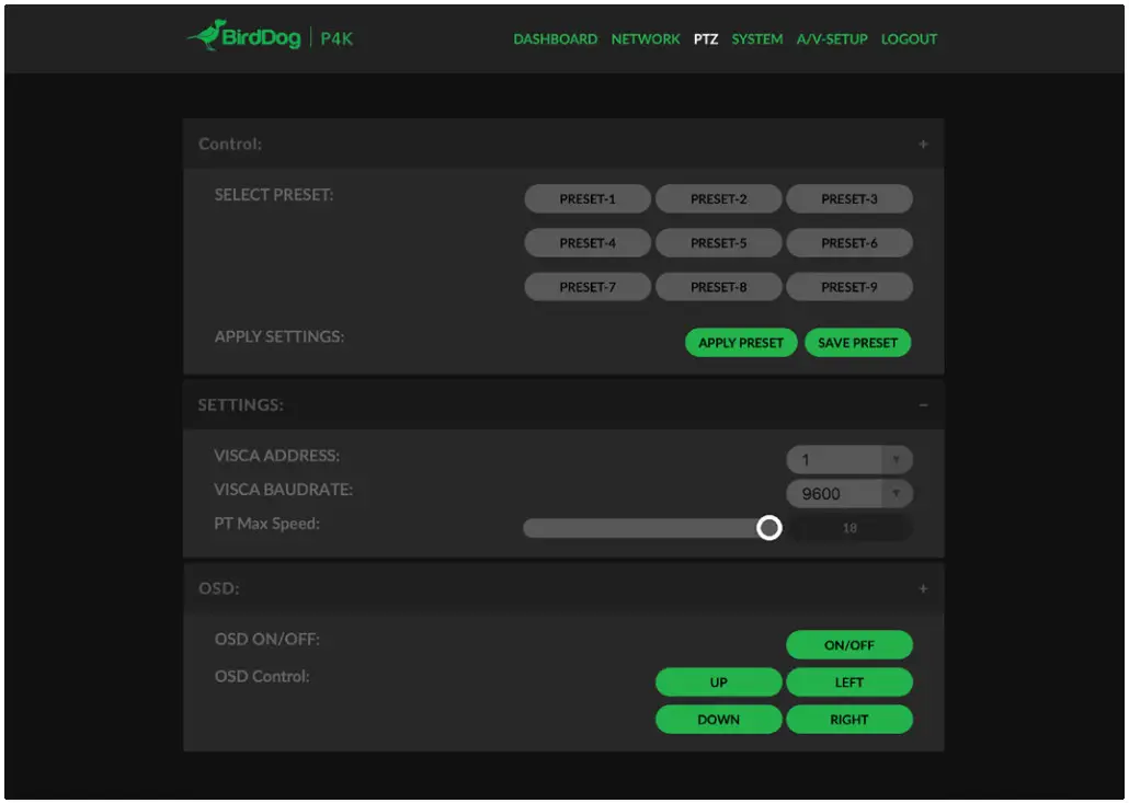 BirdDog P4K - A Release 4K Full Bandwidth NDI--PTZ